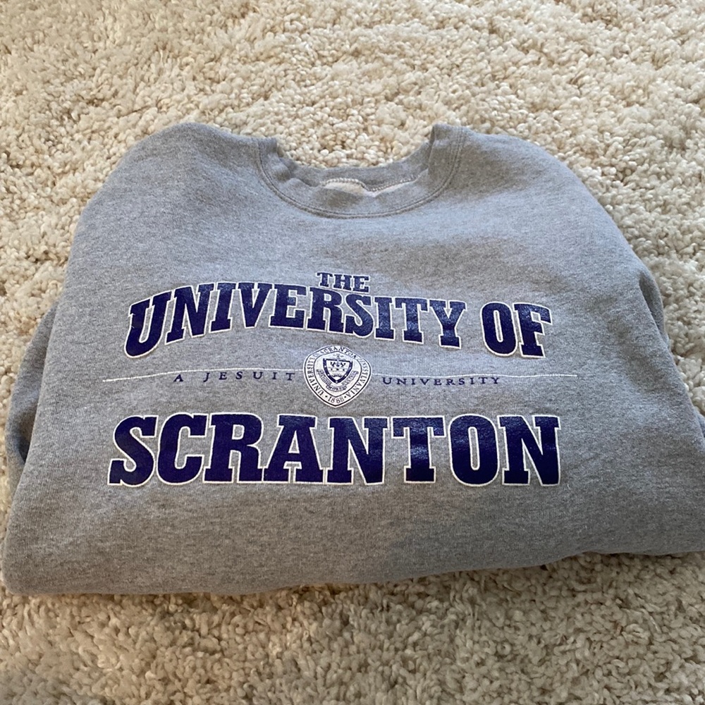 University of Scranton college crew neck